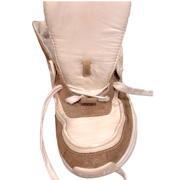 CHANEL sneakers women’s size 38 USA size is 7.5 made in Italy - Picture 5 of 15